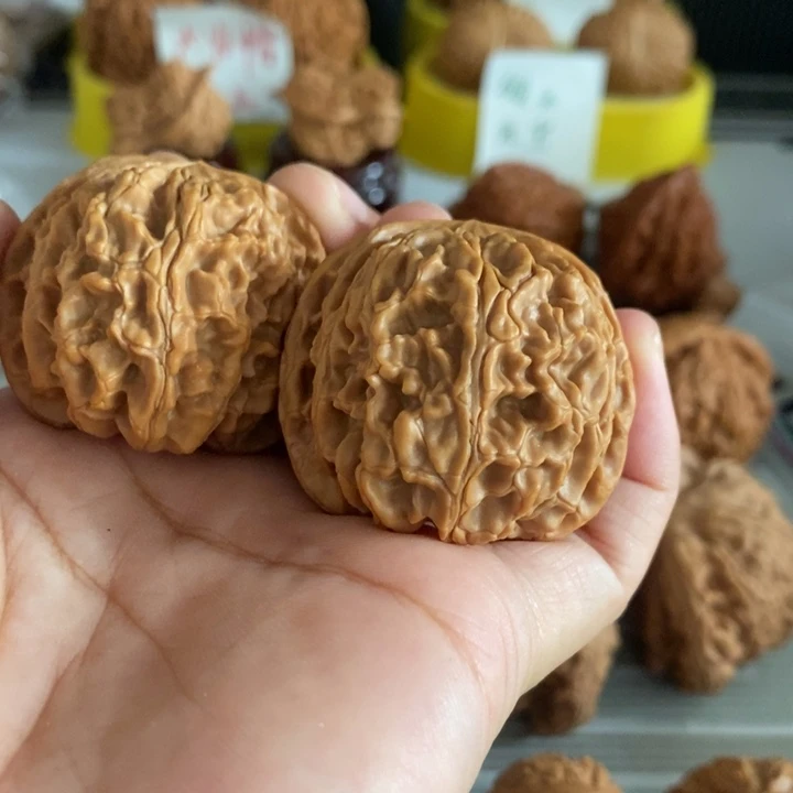 文玩核桃把件春*苹果40