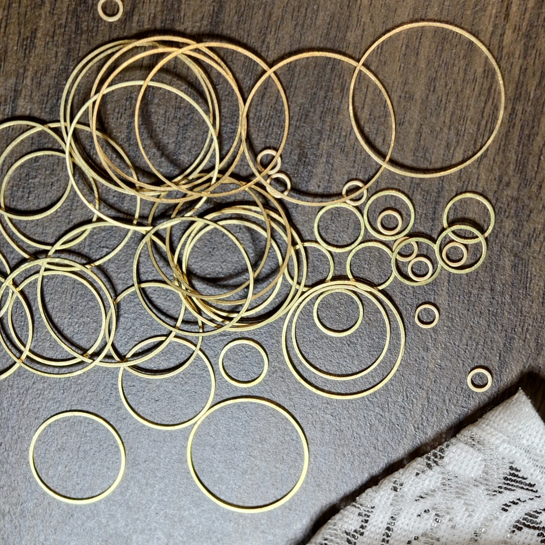 手工diy编绳香囊耳坠挂件铜圈