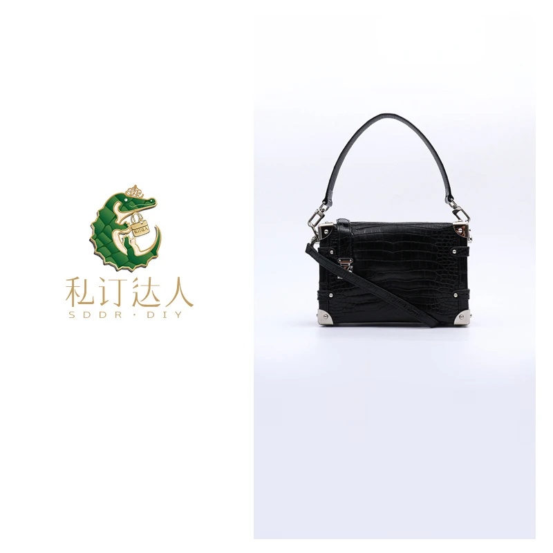 私订达人“私家”专享款单肩包大容量鳄鱼皮女包