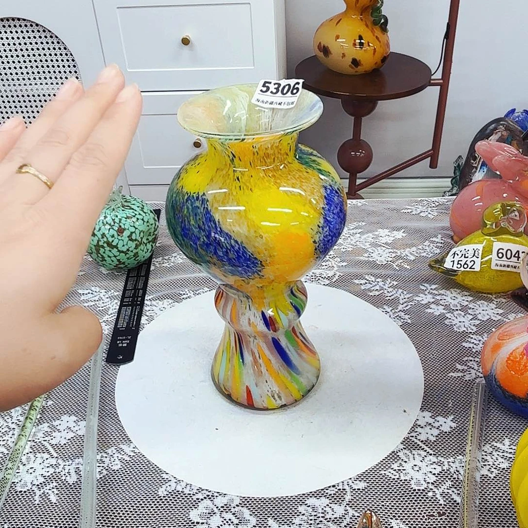 5306 琉璃花瓶花器艺术品