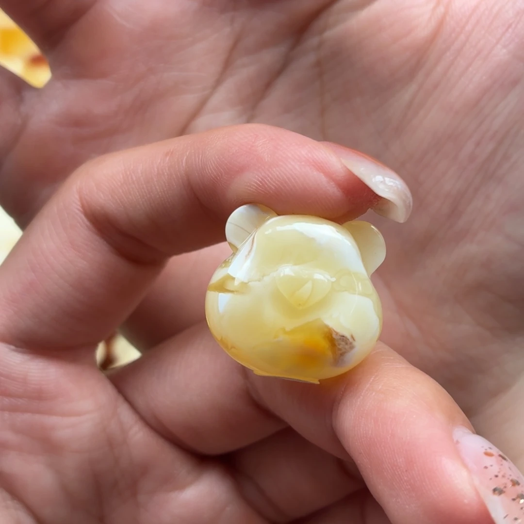 琥珀未镶嵌裸石蜜蜡