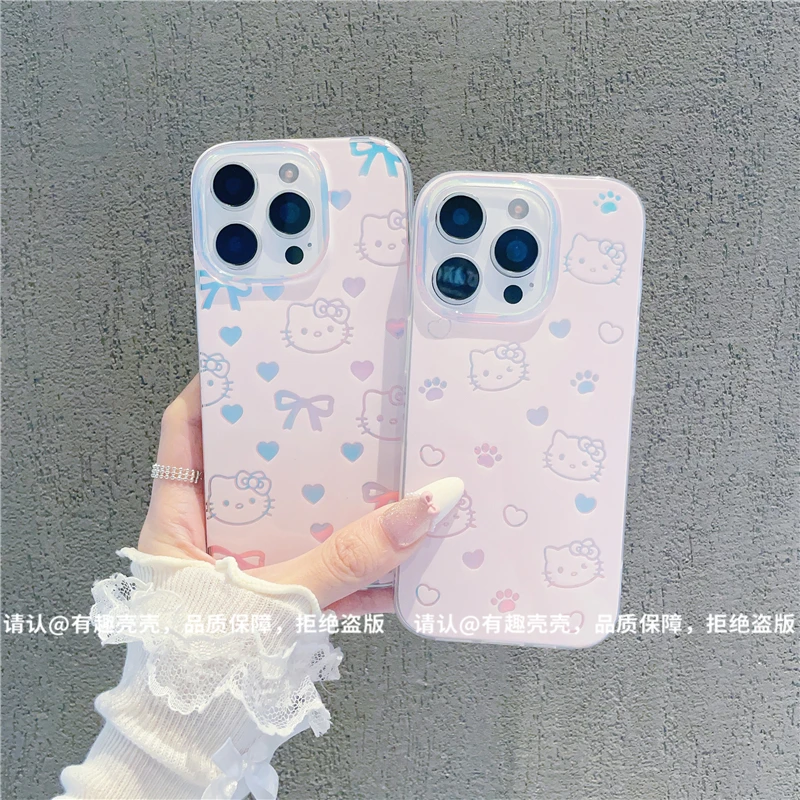 大孔极光金适用苹果iPhone17/华为荣耀/OPPO/VIVO/小米手机壳潮