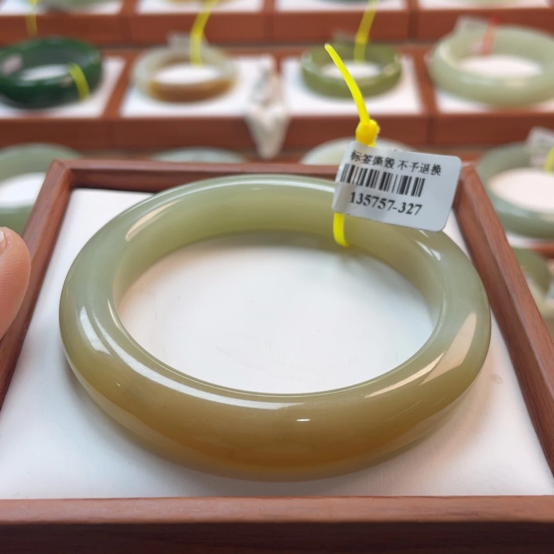 【闪购商品】未镶嵌手镯和田玉链接45。58/59