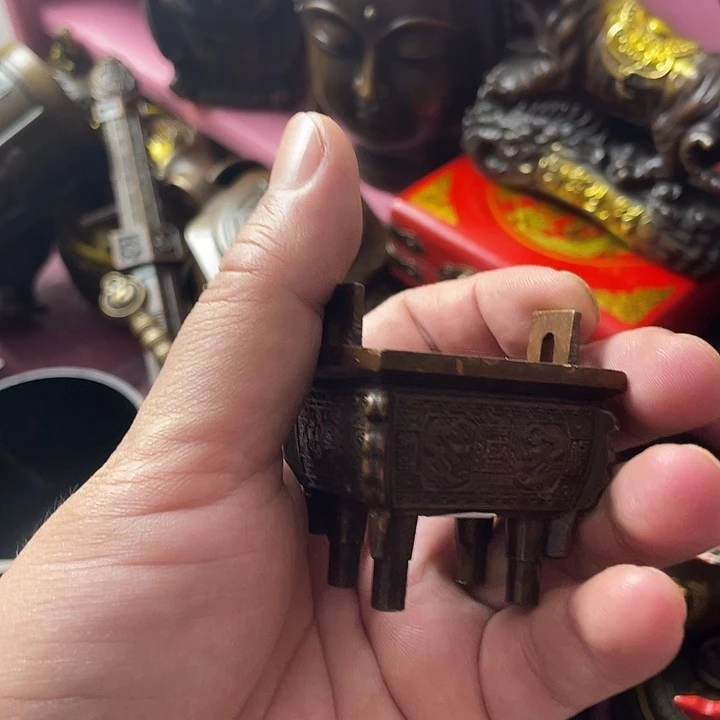 铜心铜德铜器摆件