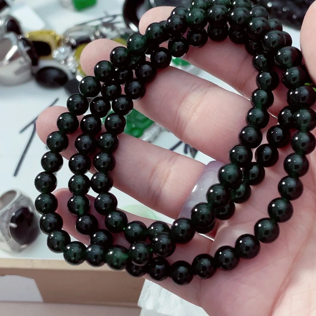 翡翠未镶嵌颈饰先检后发一物一证7