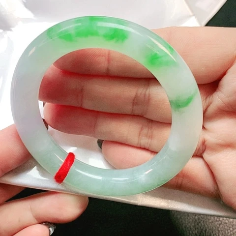 未镶嵌手镯翡翠圆条2828