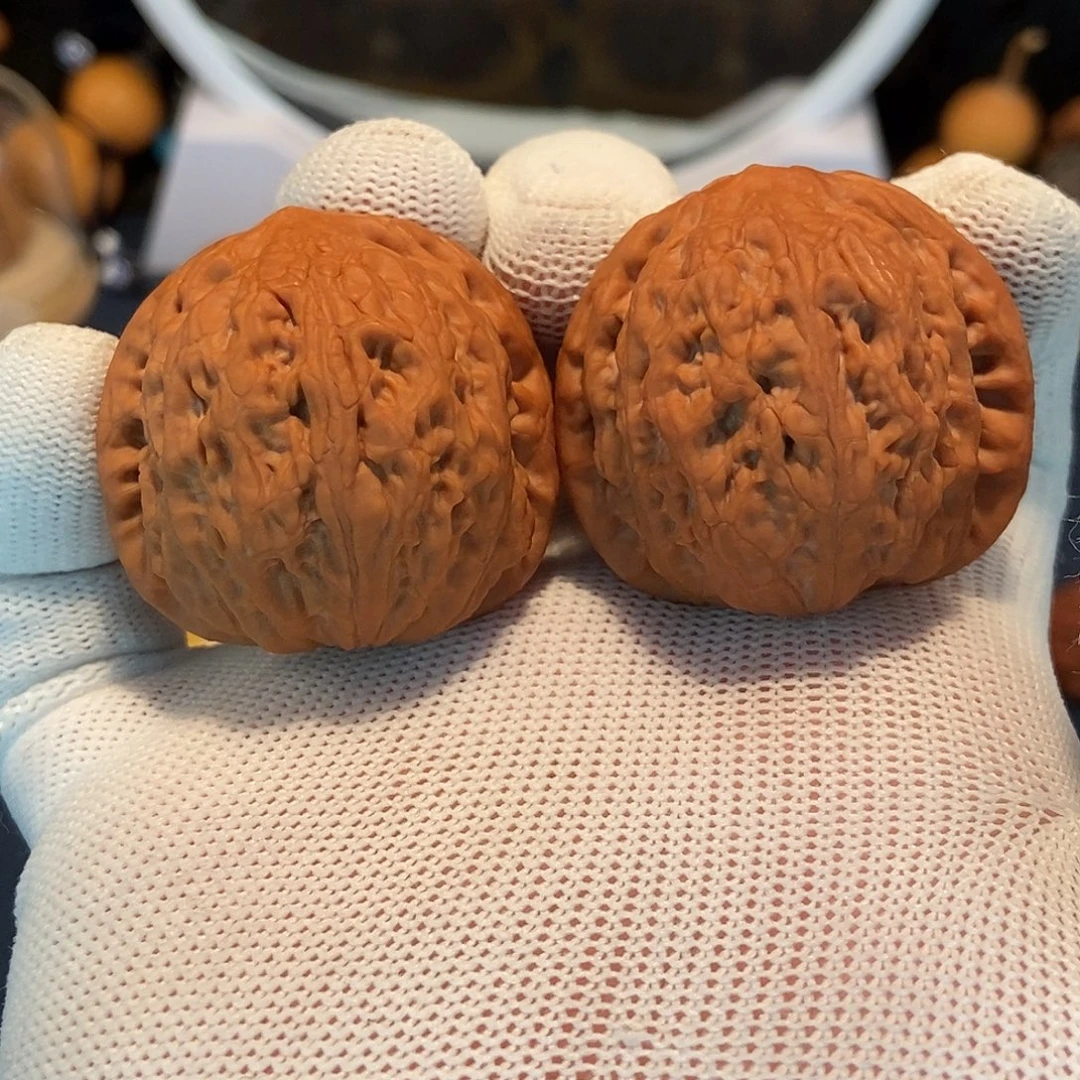 文玩核桃把件42尺中桩铁锤005