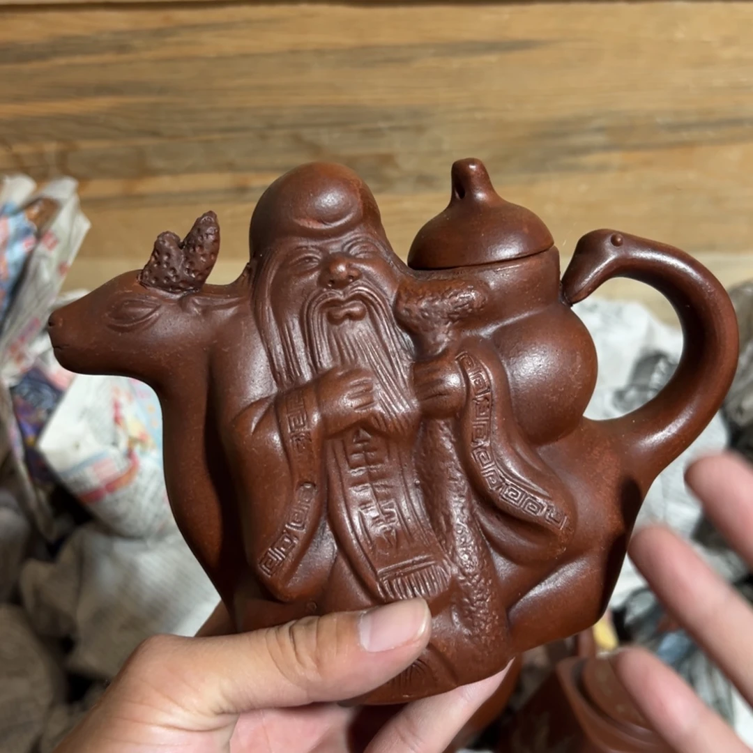 茶壶紫砂老厂紫砂壶一件！