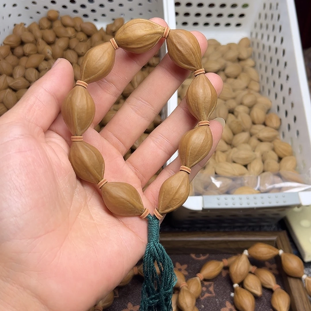 橄榄核手串/手链1.8四花 油核