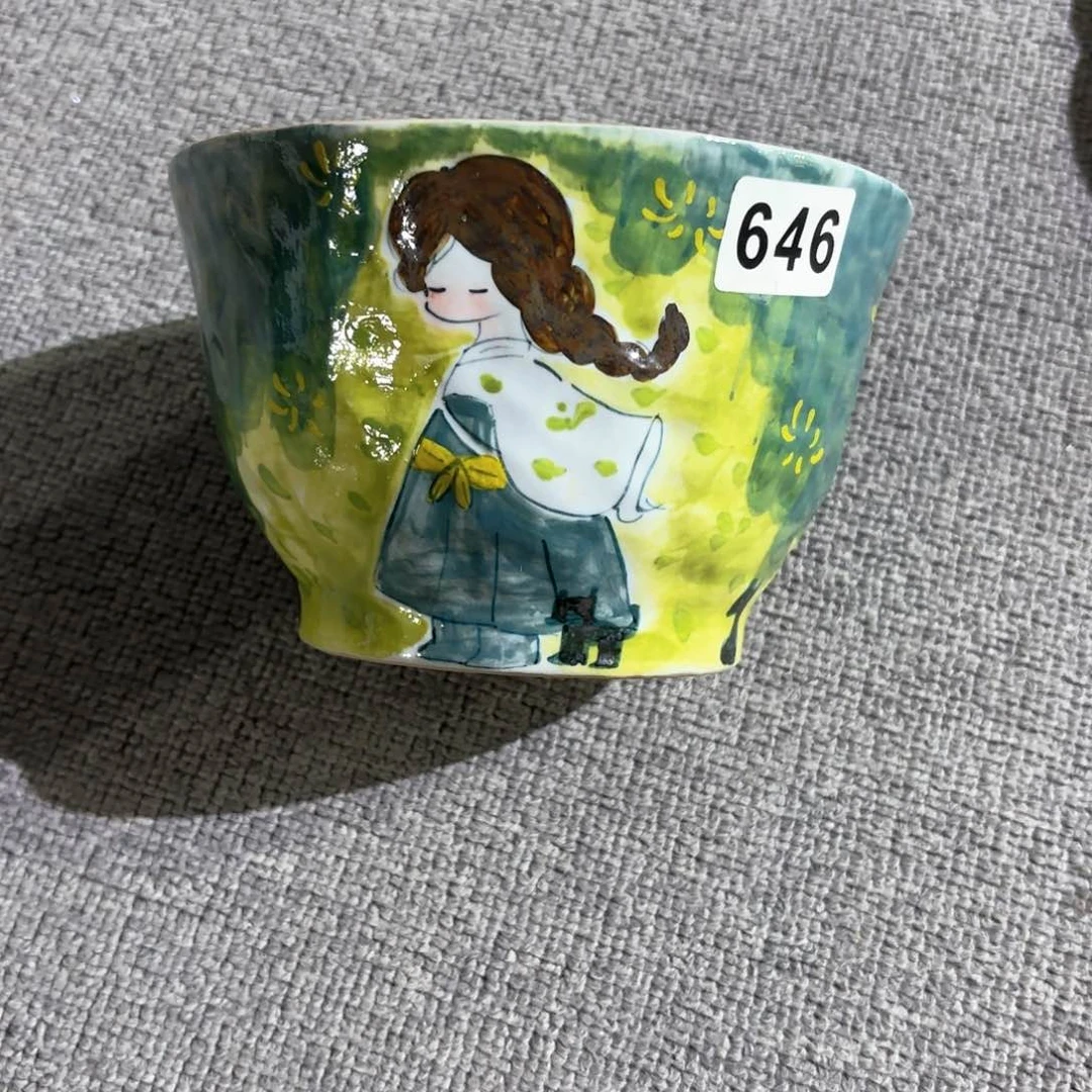 景德镇手绘高温釉下彩陶瓷茶具