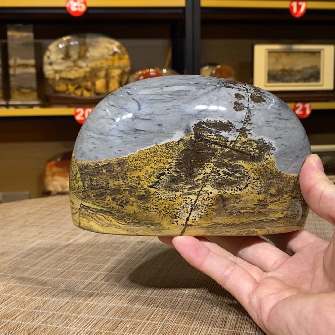 印石昌化石国画石