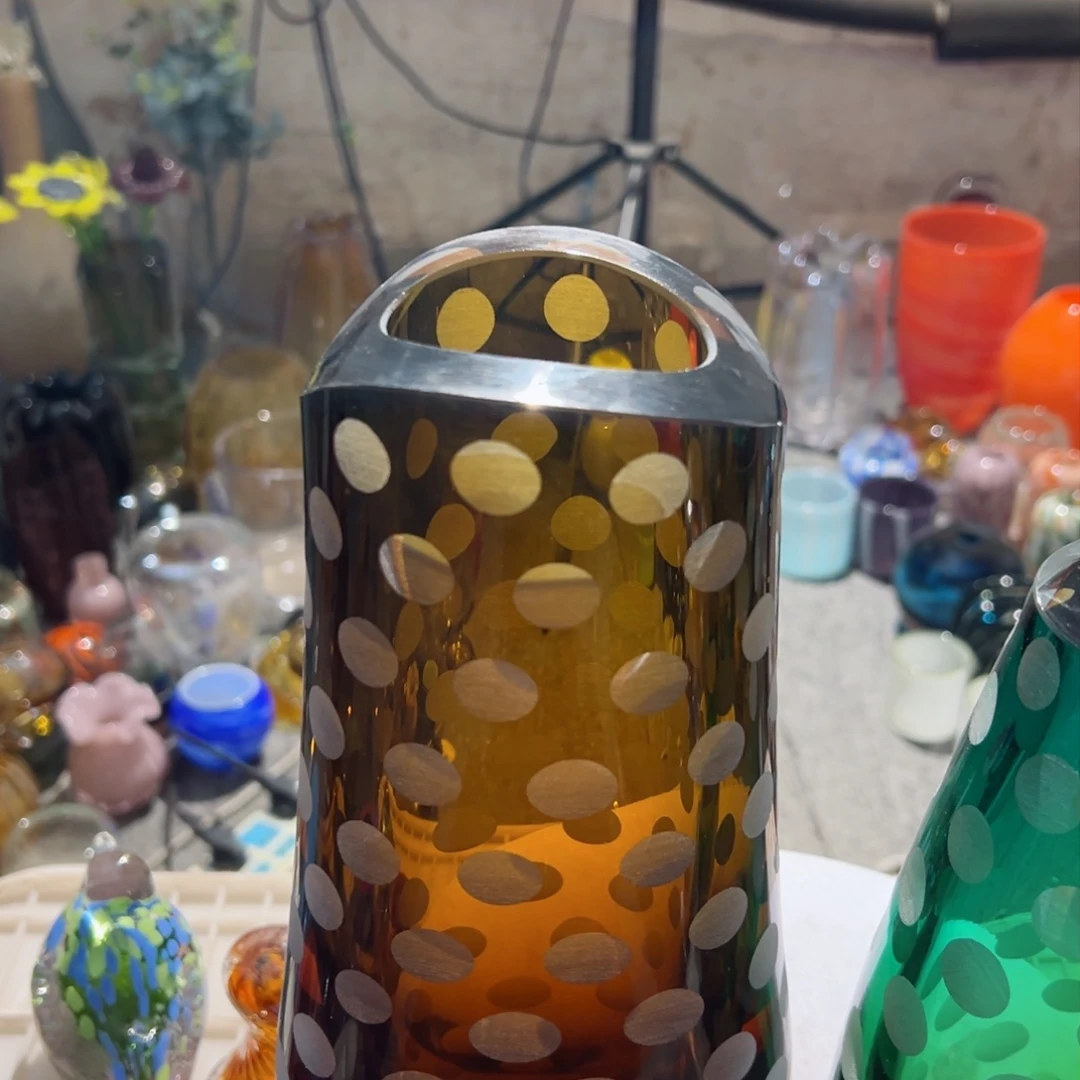 弘扬琉璃花器微瑕高度弘扬琉璃花器微瑕高度30