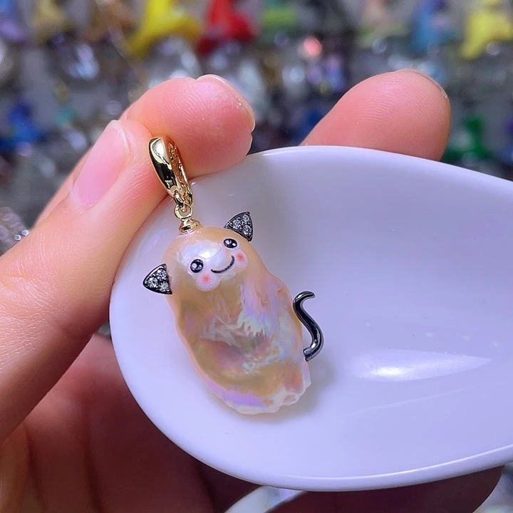 淡水珍珠颈饰合金05