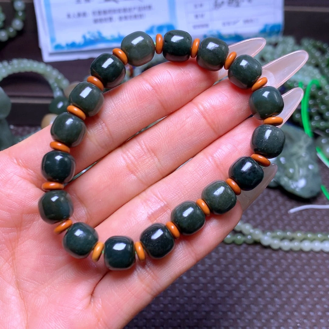 未镶嵌手串和田玉