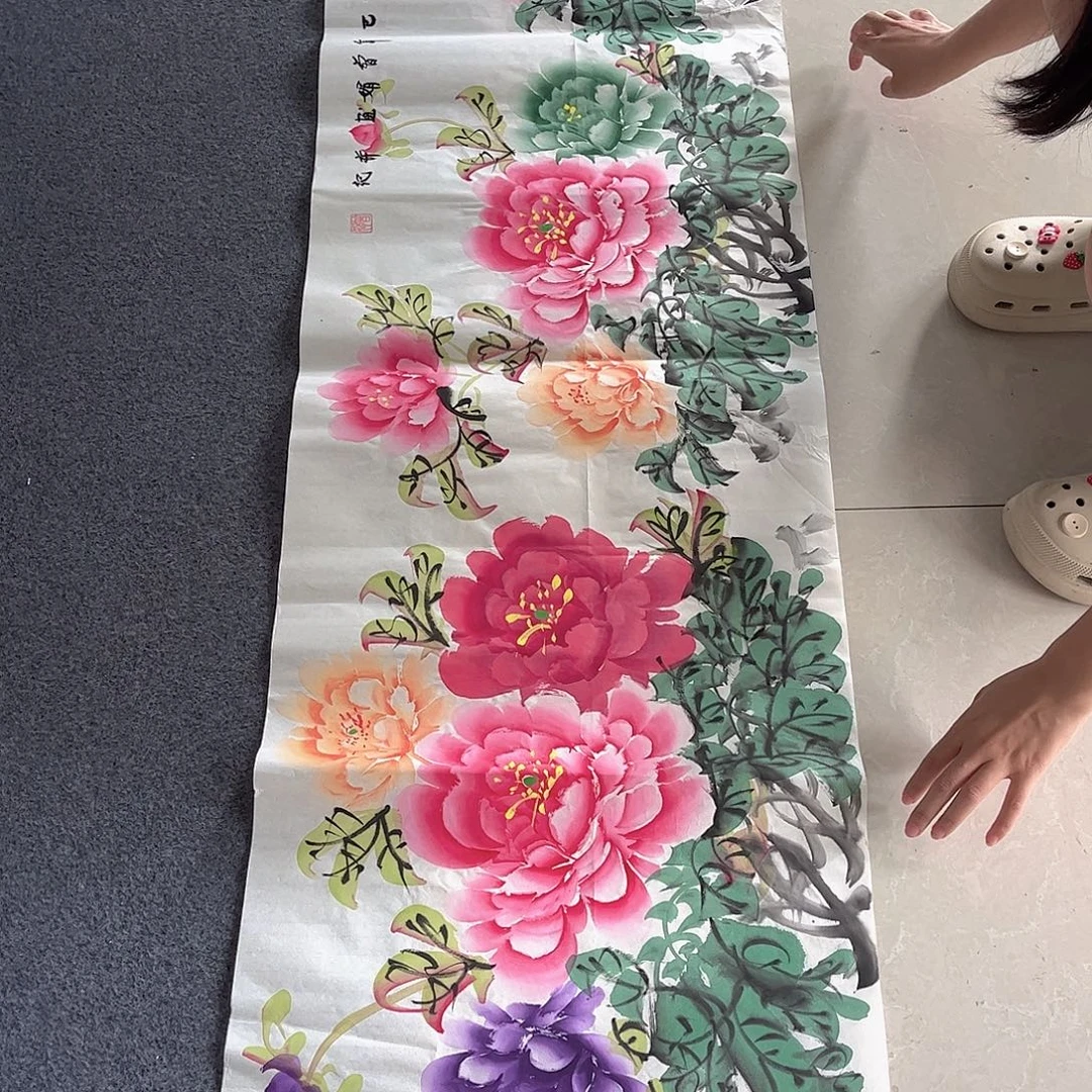 国画ZH精品手绘国画单幅任发