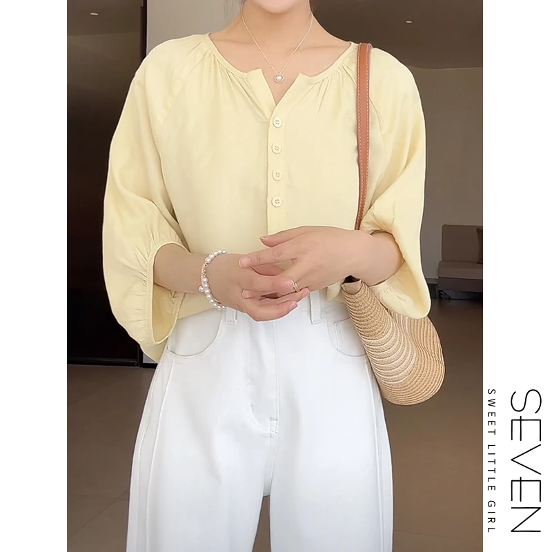清凉感③七七146小个子设计感法式薄款小众防晒衬衫女士夏季小美说