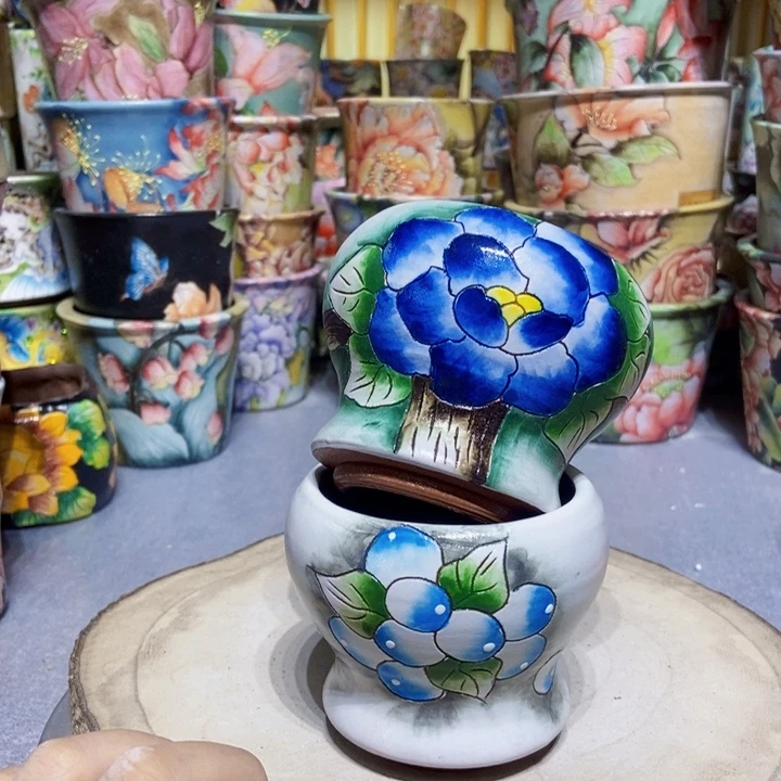 景德镇艺术手绘作品
