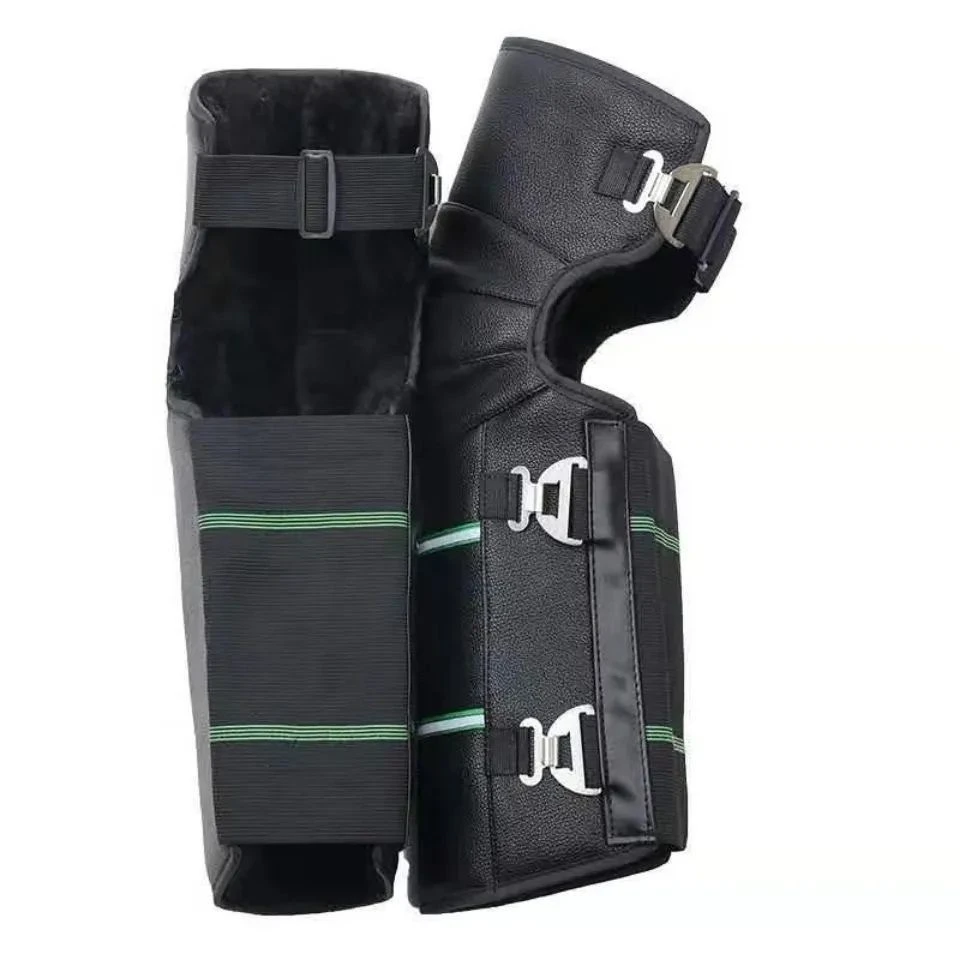 护腿防水膝盖加厚防寒挡风保暖摩托车护腿挡风护腿