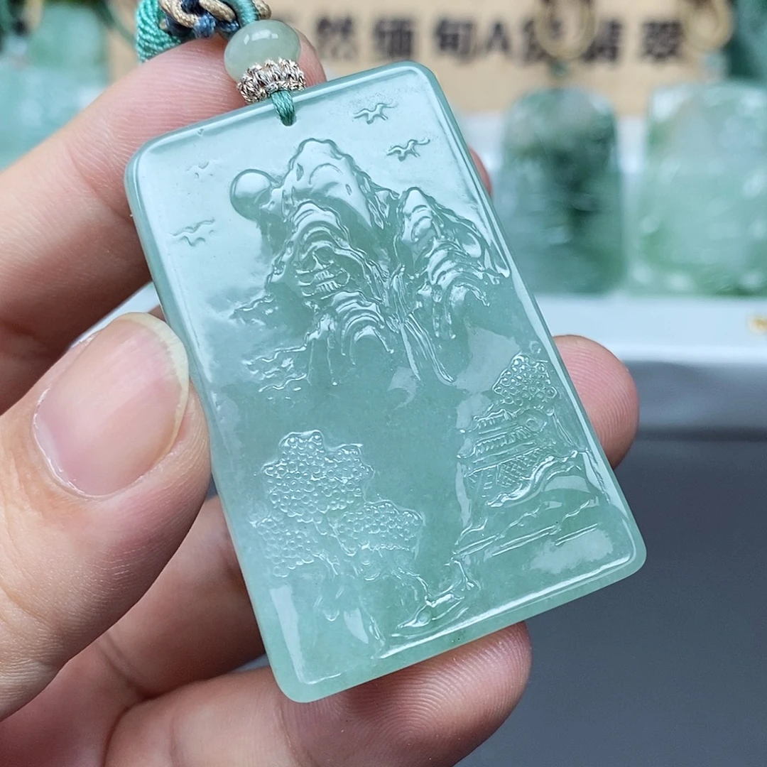 颈饰未镶嵌翡翠翡翠
