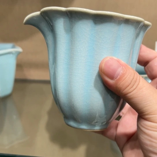 瓷片陶瓷茶具汝瓷茶具