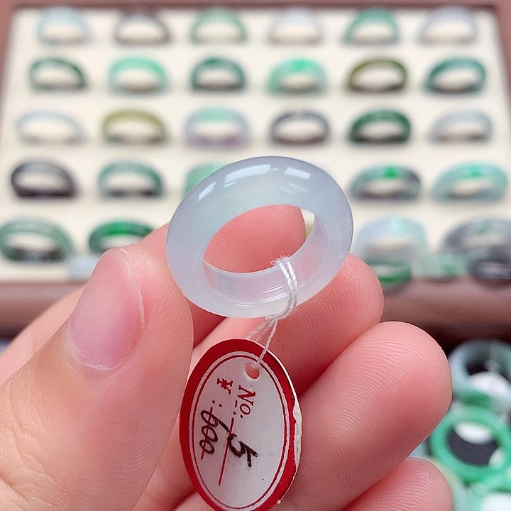 翡翠戒指未镶嵌5号