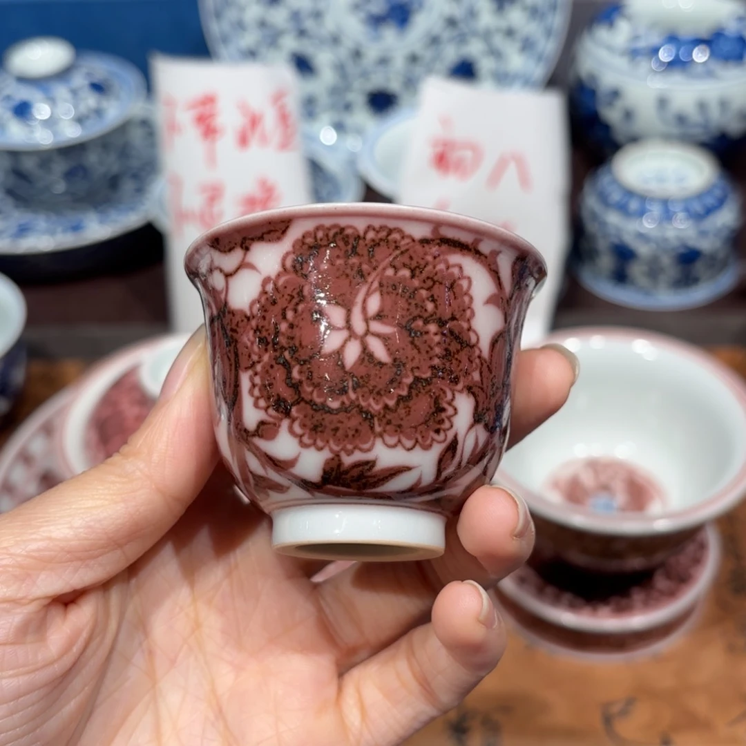 瓷片小*菜景德镇纯手工手绘