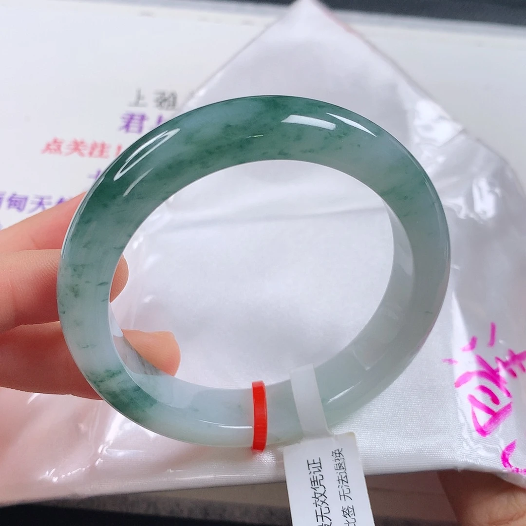 未镶嵌手镯翡翠 正圈①②③ 需包容纹