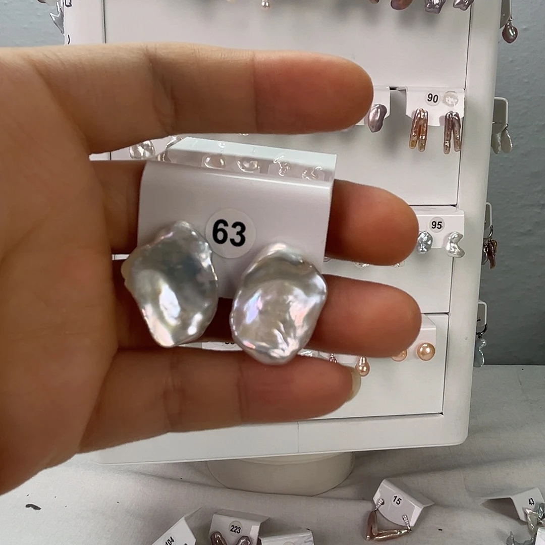 芊***儿非金属925银无淡水63