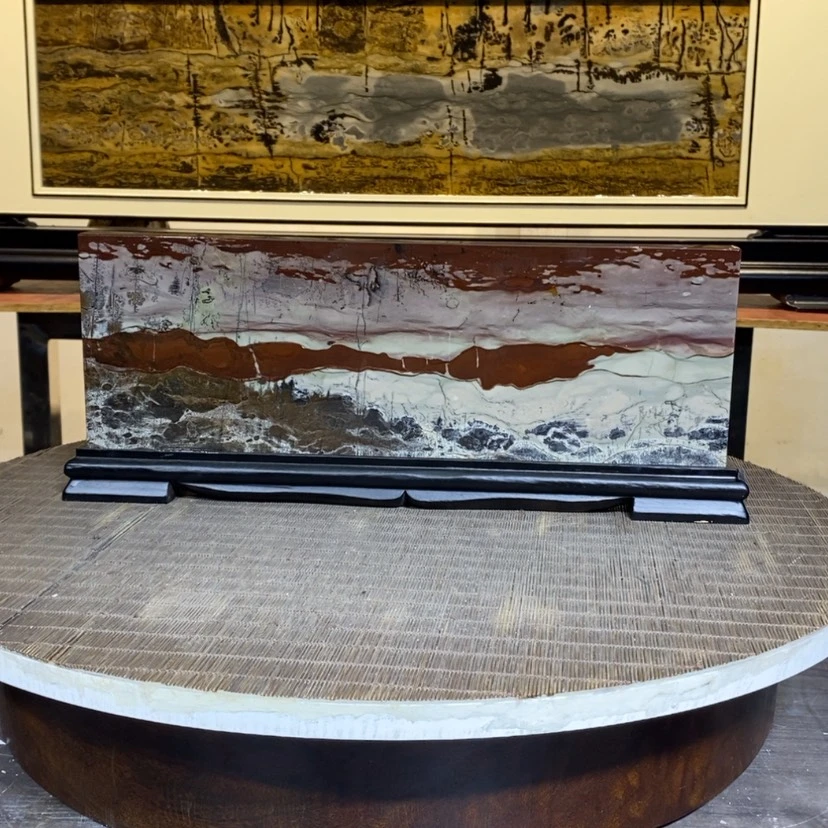 【闪购商品】广西国画石草花石