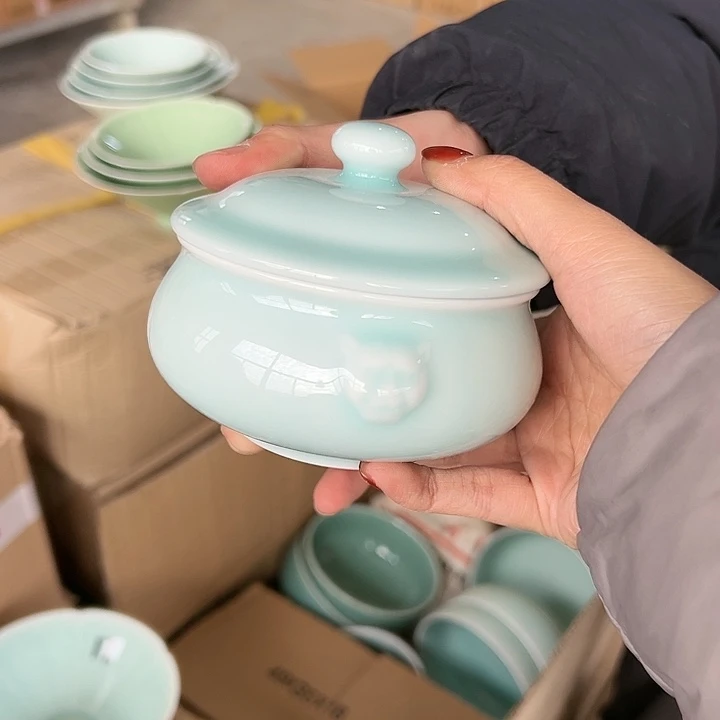 小米茶器龙泉青瓷