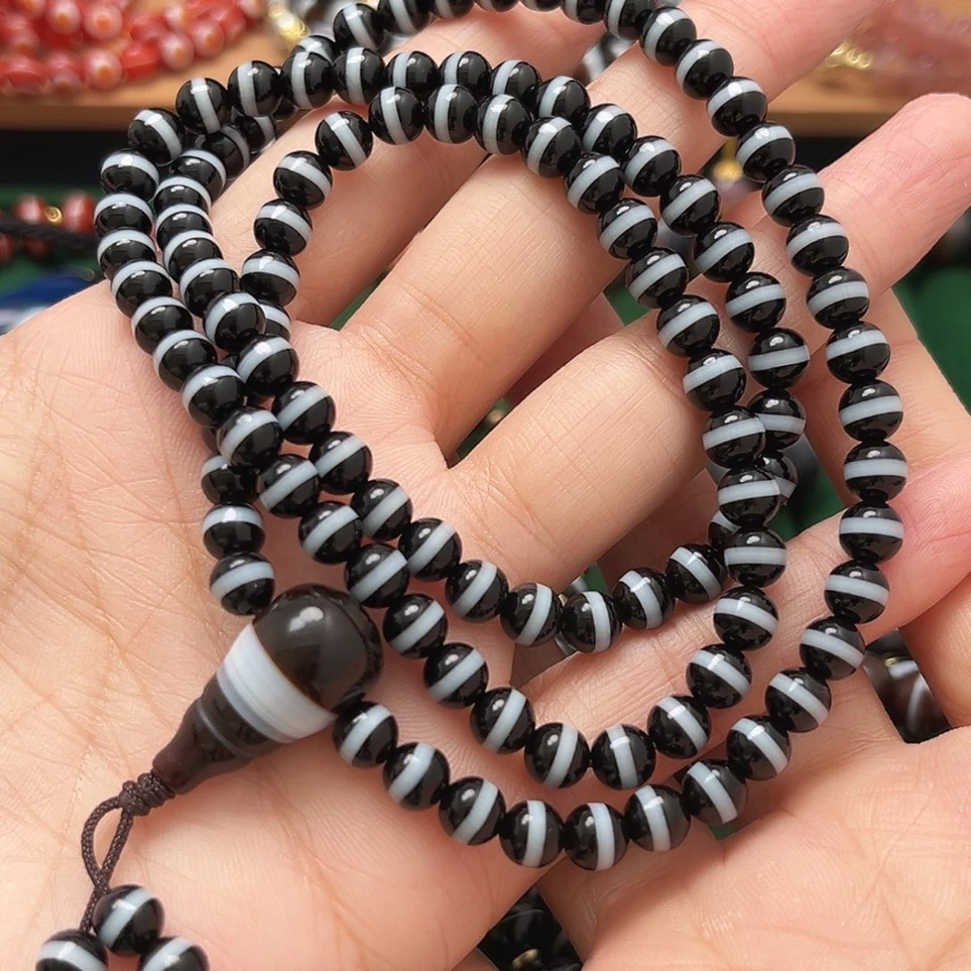 玛瑙/玉髓合金手串