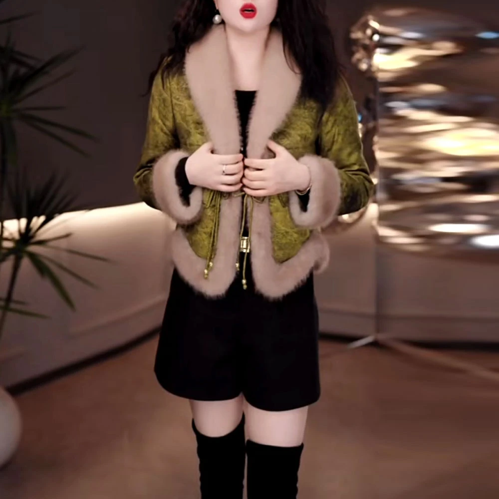 新中式国风气质短款棉衣棉服2025冬季新款时尚洋气加厚保暖小棉袄