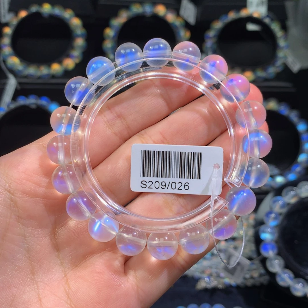 月光石手链未镶嵌谦**子S209/026 9.6mm