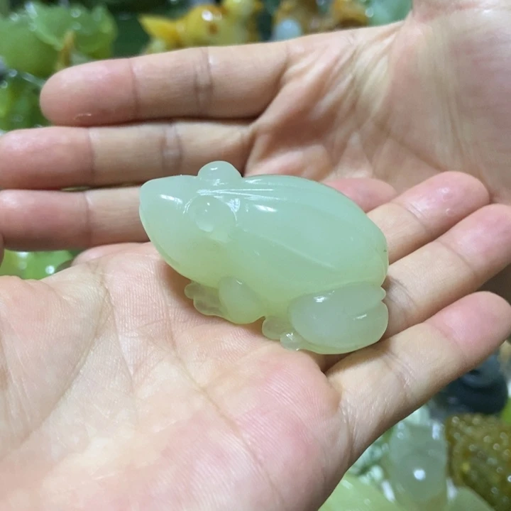 【闪购商品】未镶嵌蛇纹石玉把件