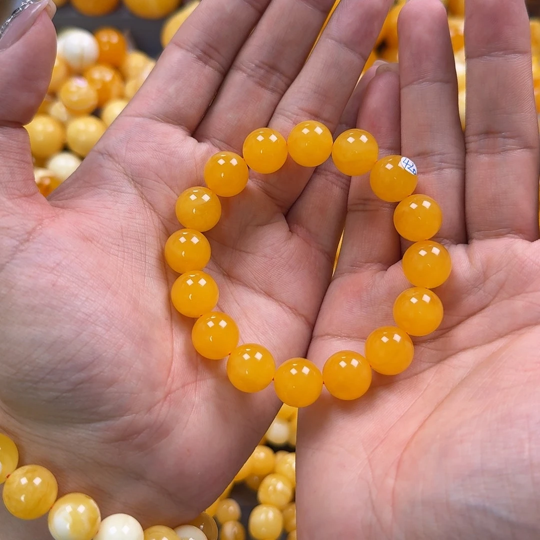 蜜蜡未镶嵌珠宝奇石同料13mm