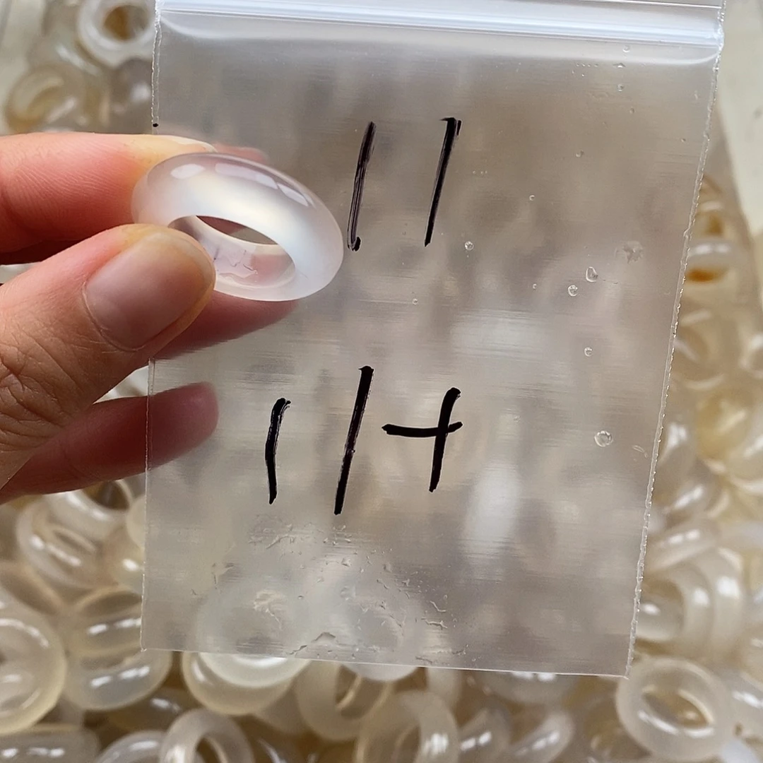 未镶嵌戒指玛瑙/玉髓