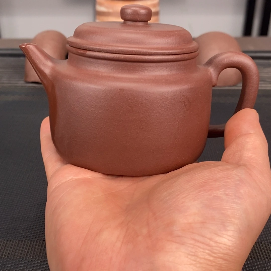茶壶紫砂紫泥德中容量250毫升