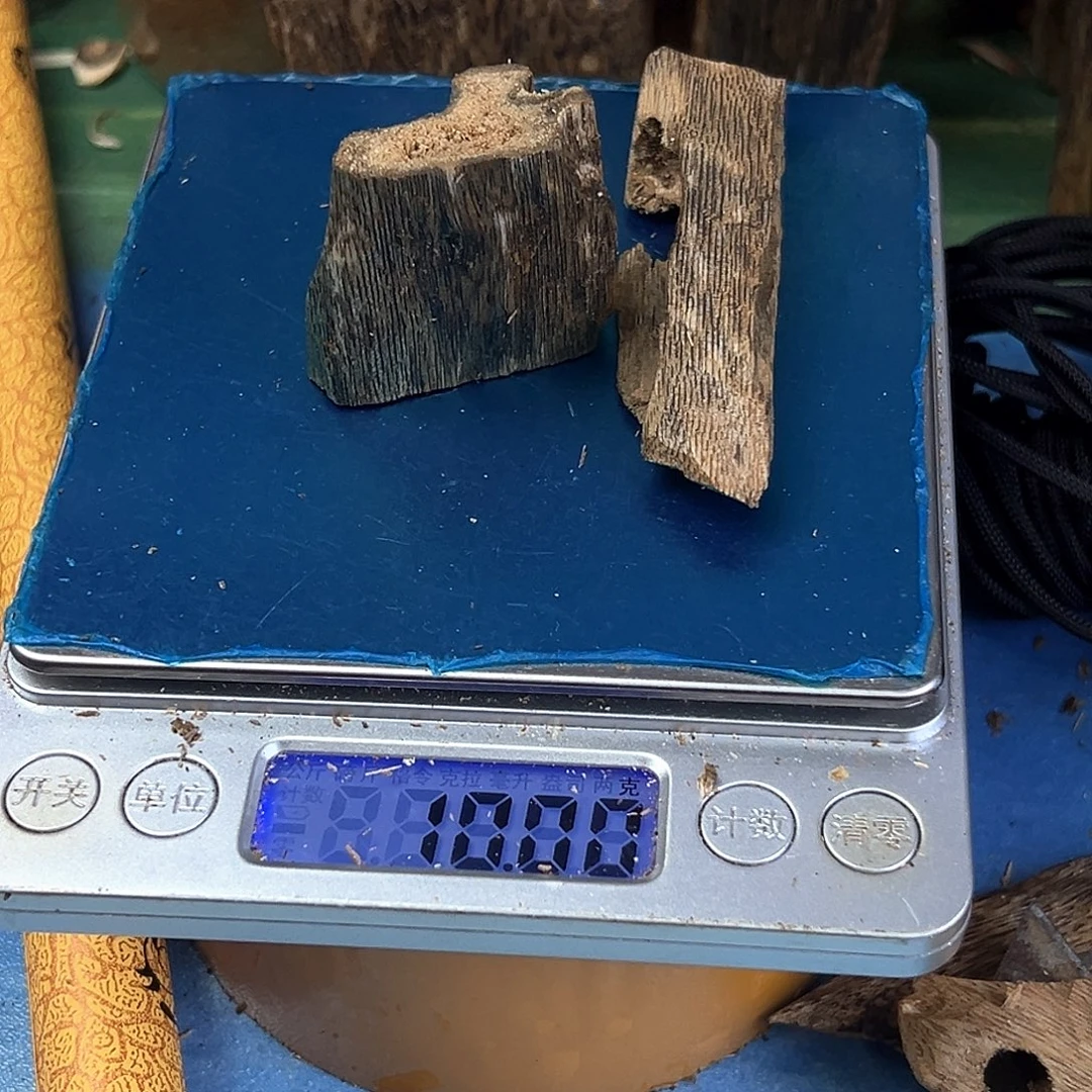 香料绿奇楠虫漏陆河10克