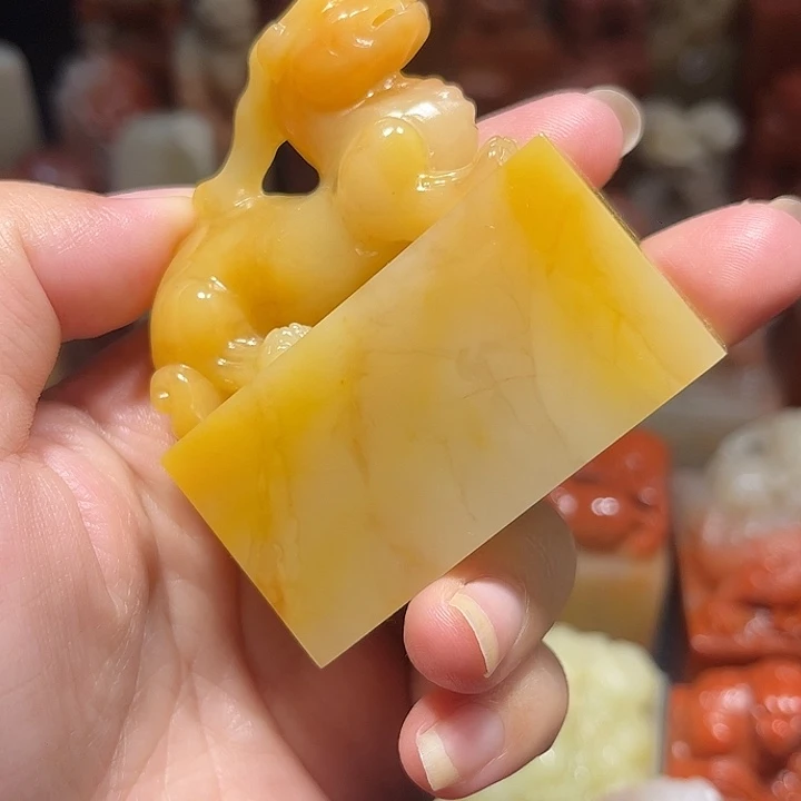 老挝石老挝保利石印章