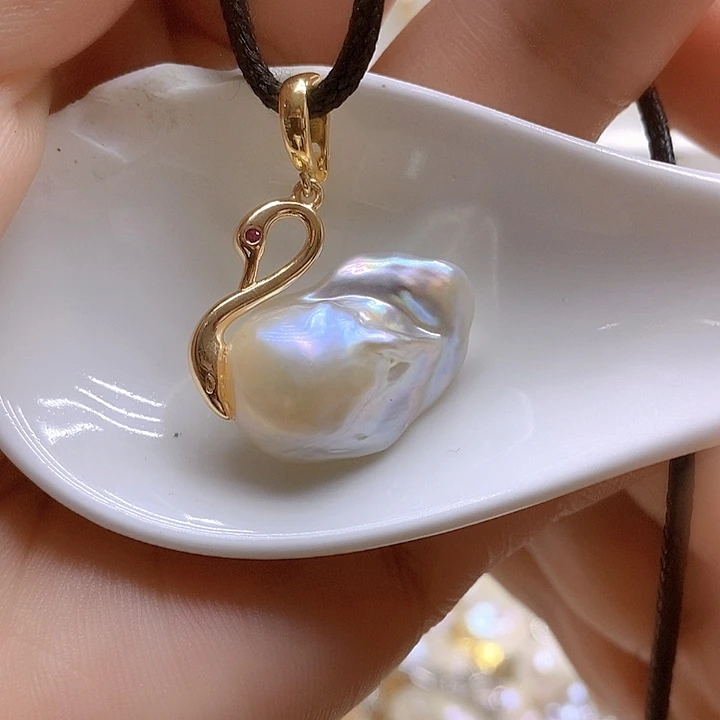 淡水珍珠未镶嵌颈饰128