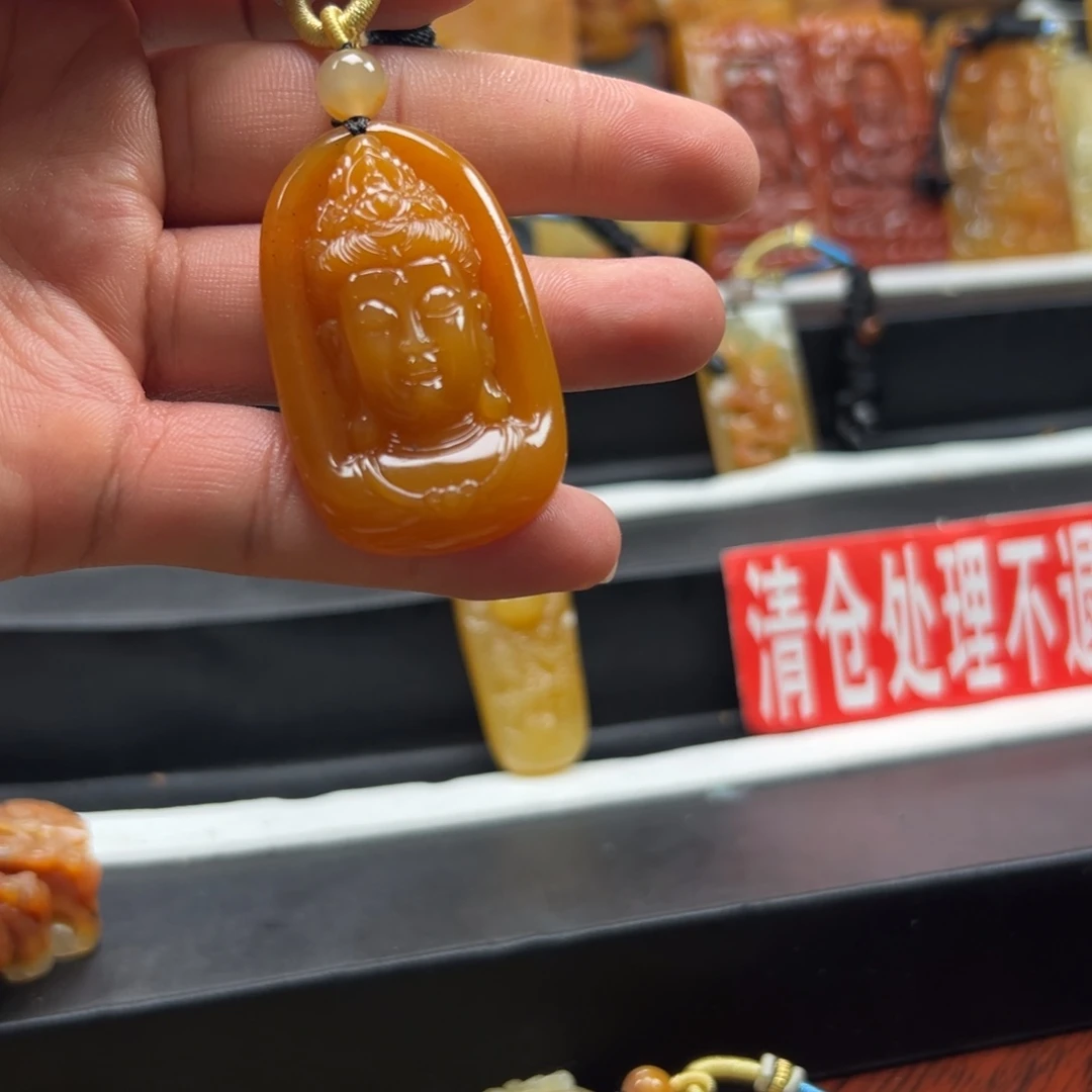 石英质玉（黄龙玉）未镶嵌黄龙玉