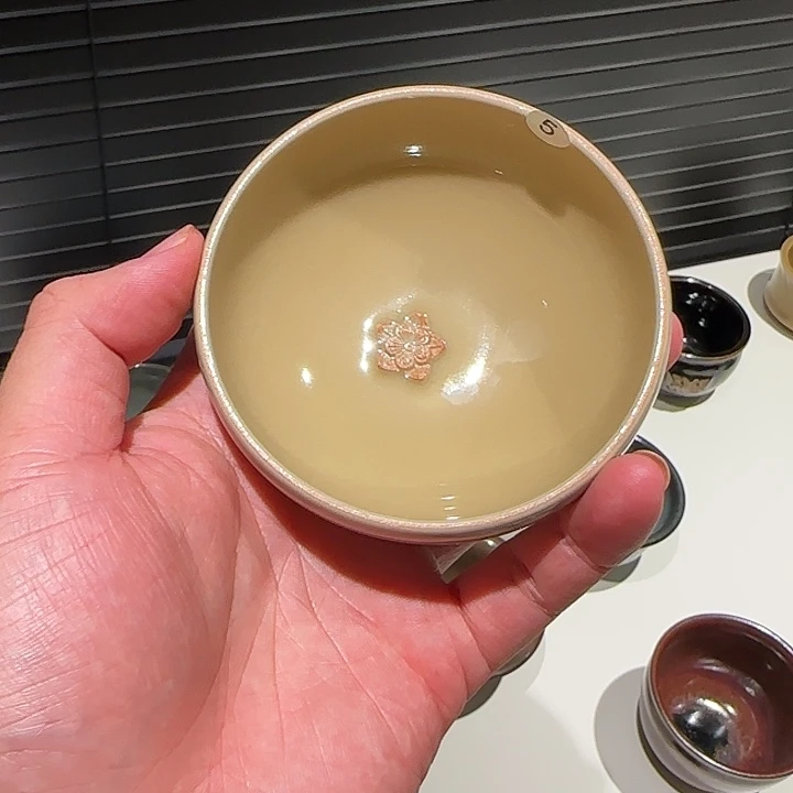 小***菜龙泉青瓷龙窑柴烧主人杯