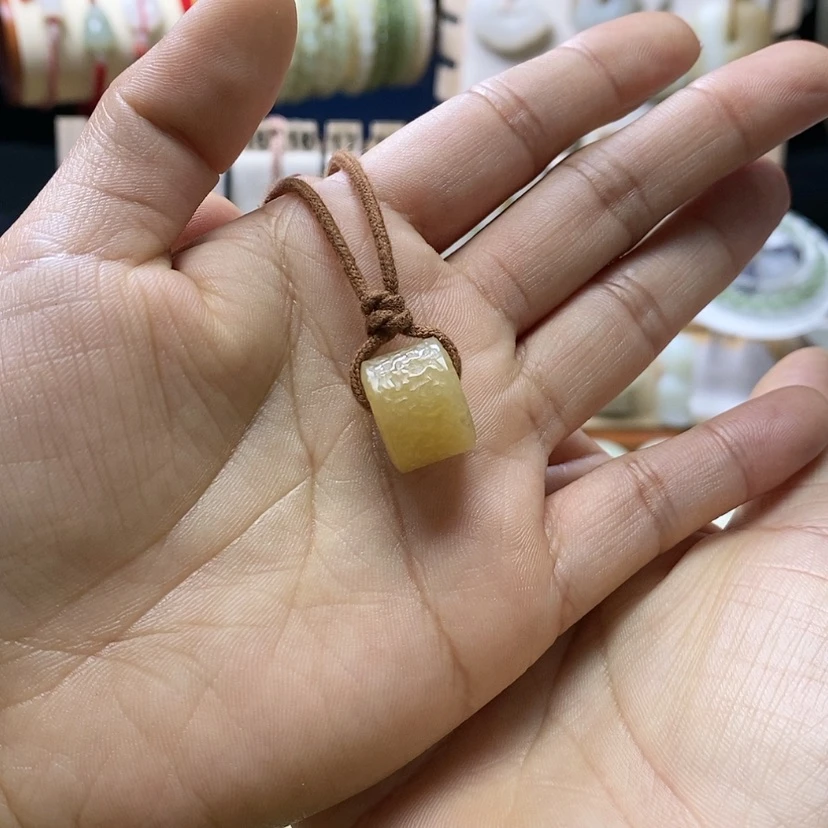 【闪购商品】和田玉颈饰未镶嵌蜡***西