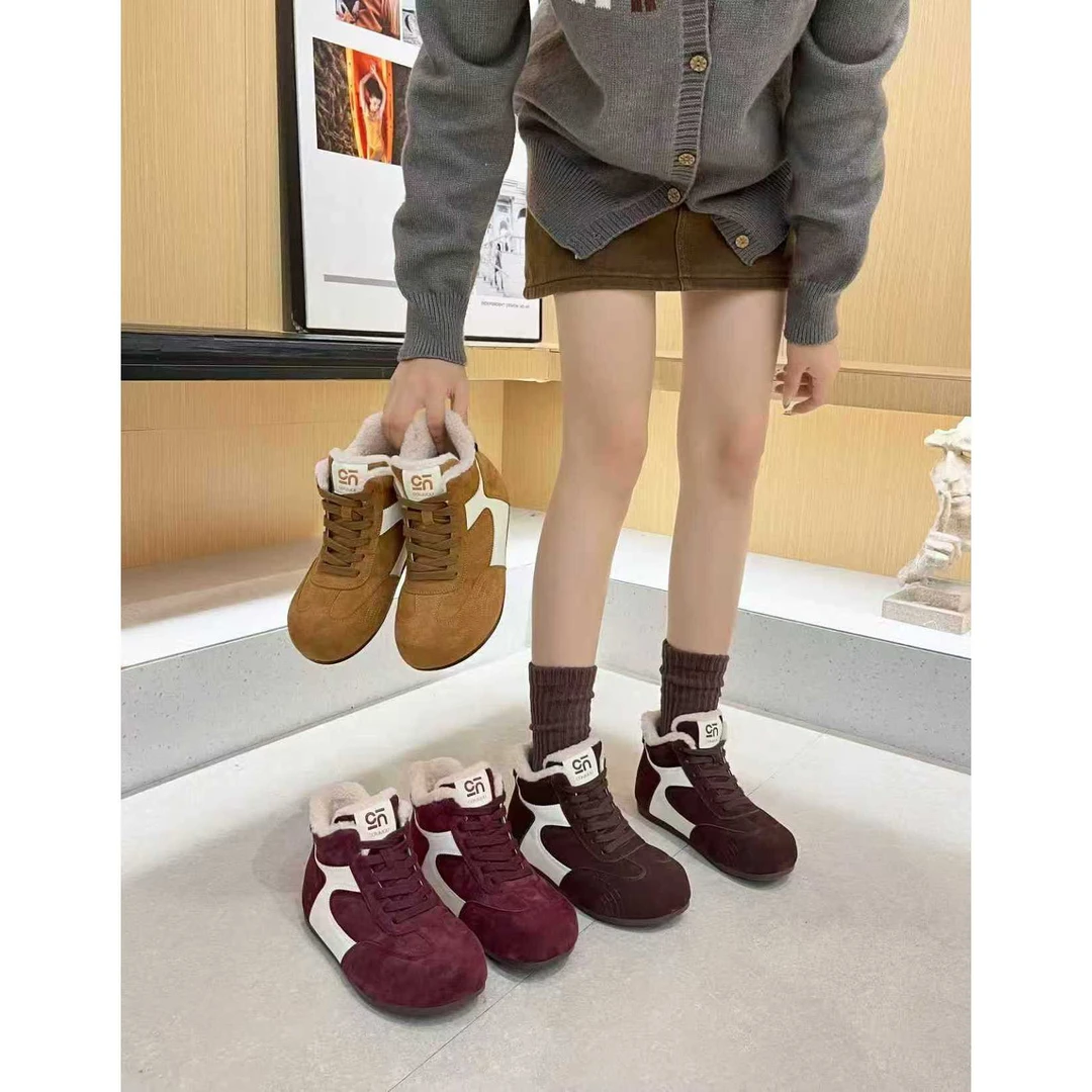 新款气质百搭潮流女士{大棉}时尚休闲鞋B/5566/8960