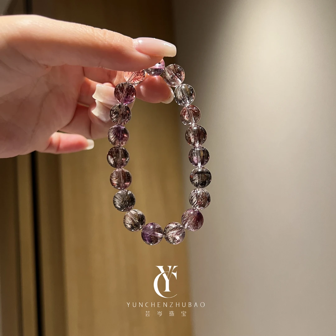 水晶顶货全净体顺发仙女超七 00287