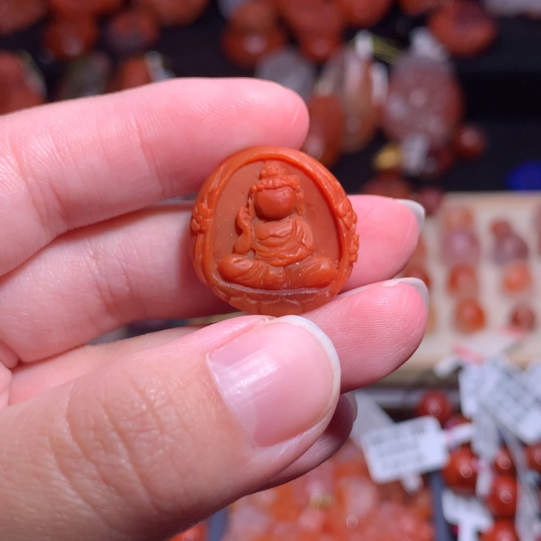 南红玛瑙未镶嵌珠宝半成品悟道