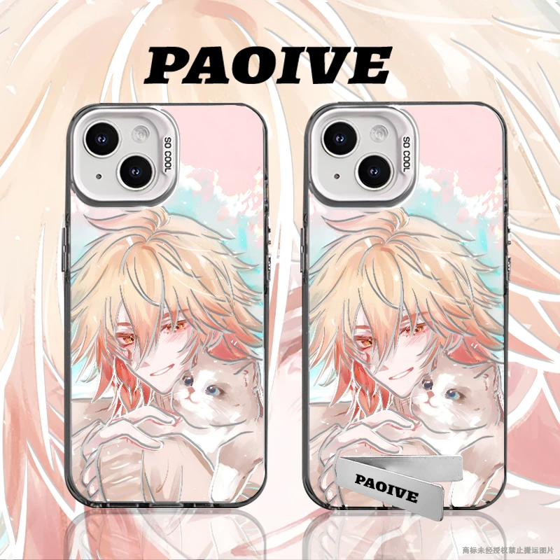 万敌适用苹果华为vivoiPhone小米三星防摔彩银手机壳