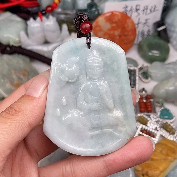 颈饰未镶嵌翡翠翡翠