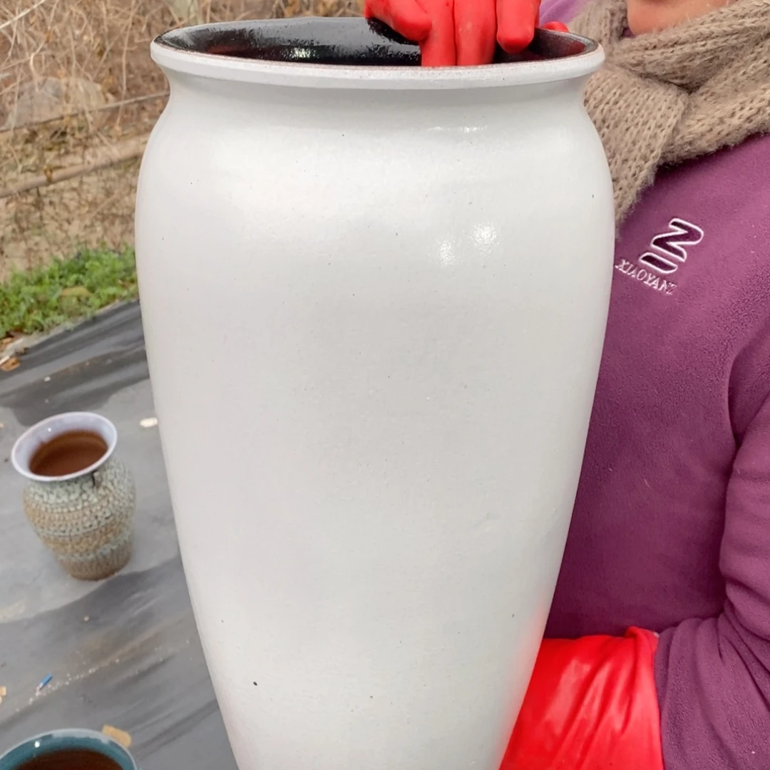 红陶口20高42～～～