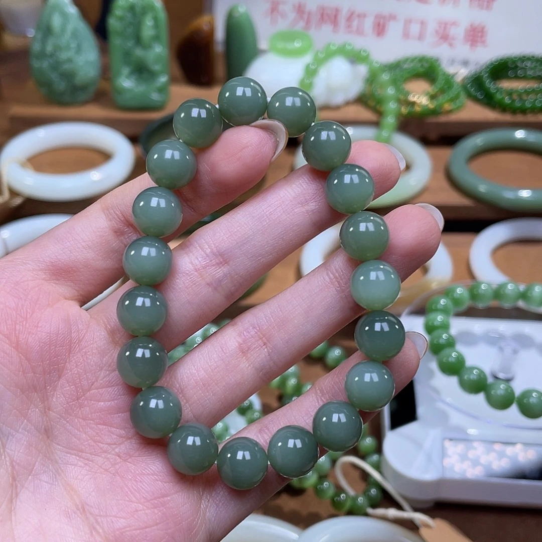 未镶嵌手串和田玉